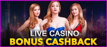 BONUS CASHBACK LIVE CASINO